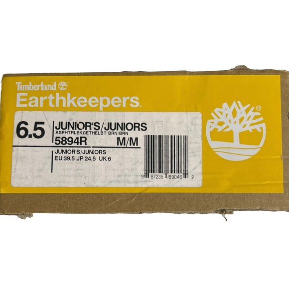 Timberland Earthkeeper Lace Boots Size 6.5 Junior - Picture 7 of 8